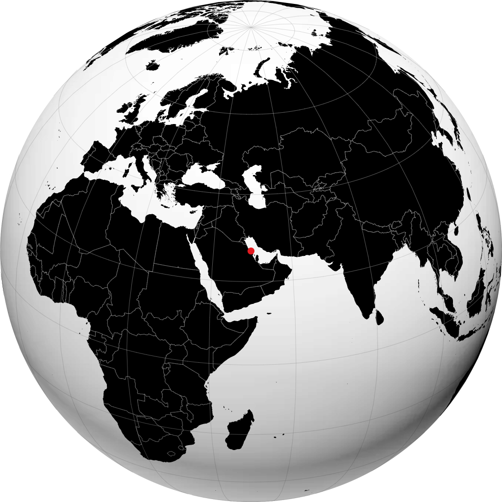 Jubail á hnöttnum