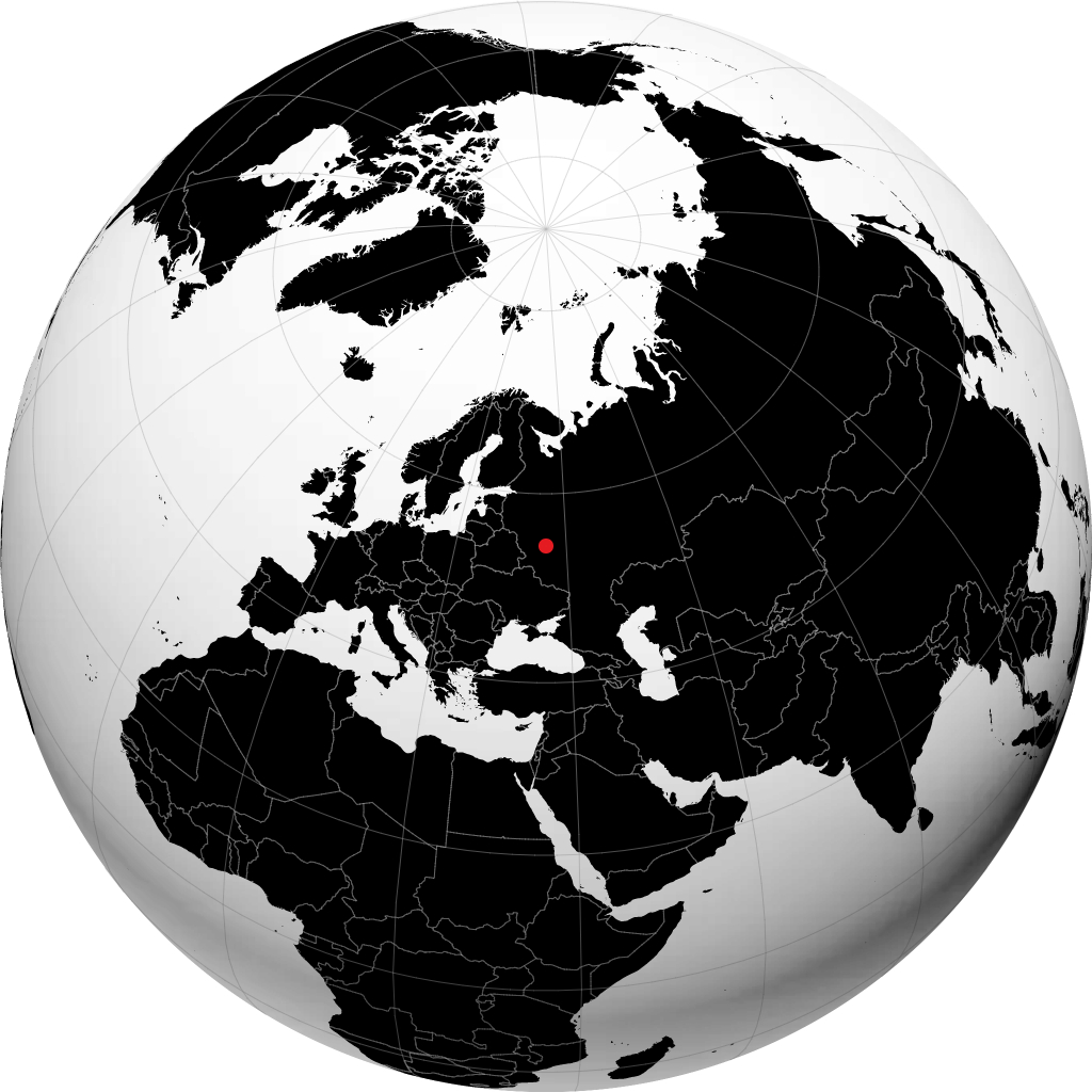 Kaluga á hnöttnum