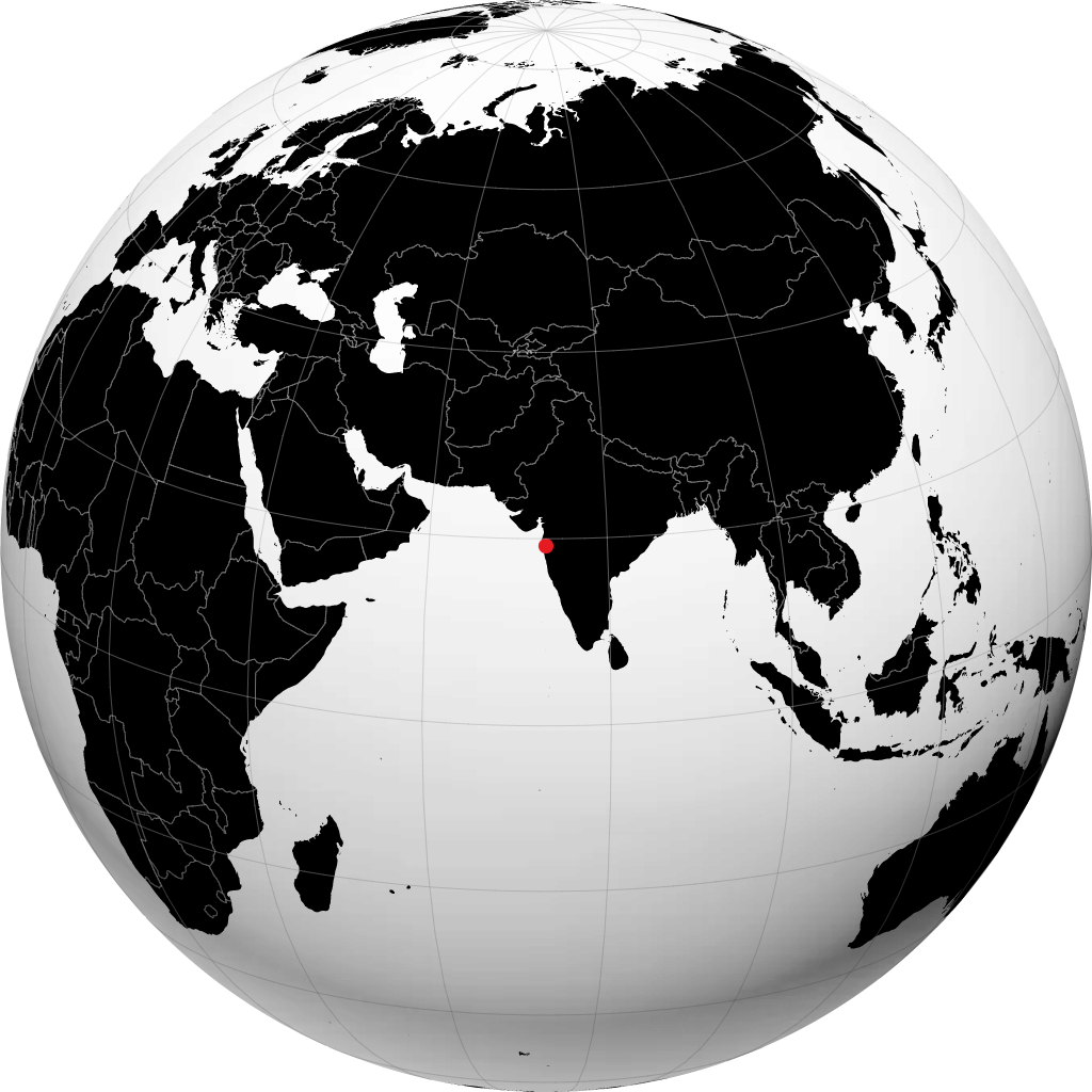Kalyan á hnöttnum