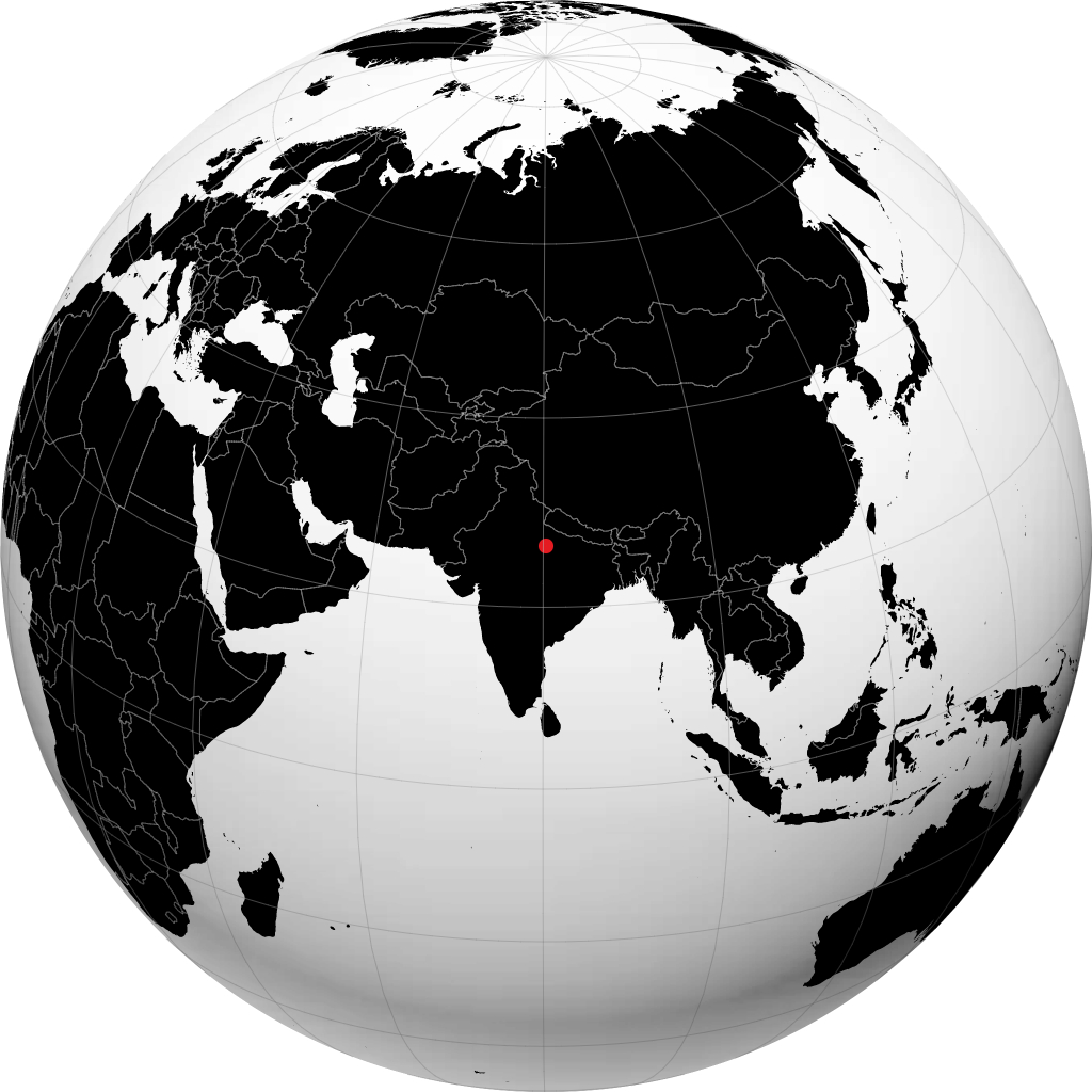 Kanpur á hnöttnum