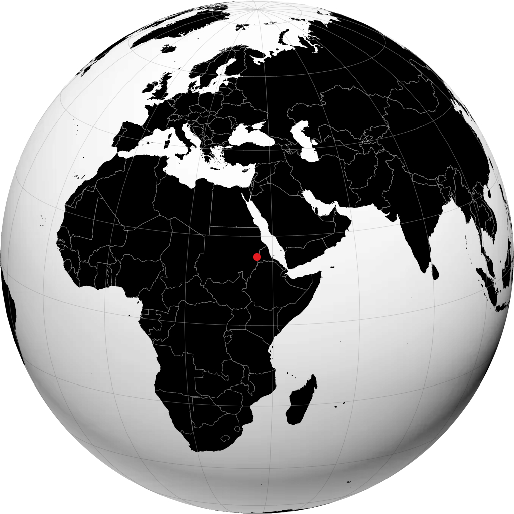 Kassala á hnöttnum