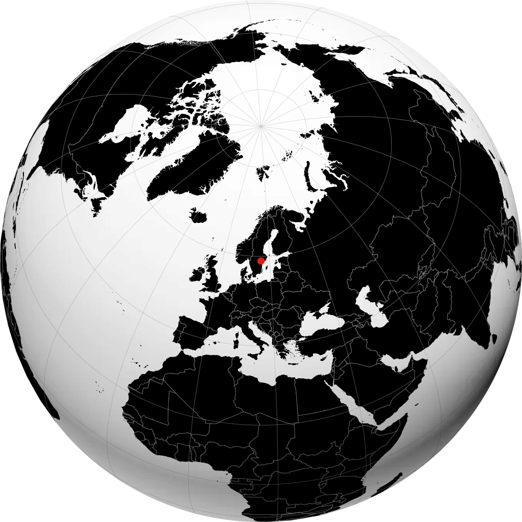 Katrineholm á hnöttnum