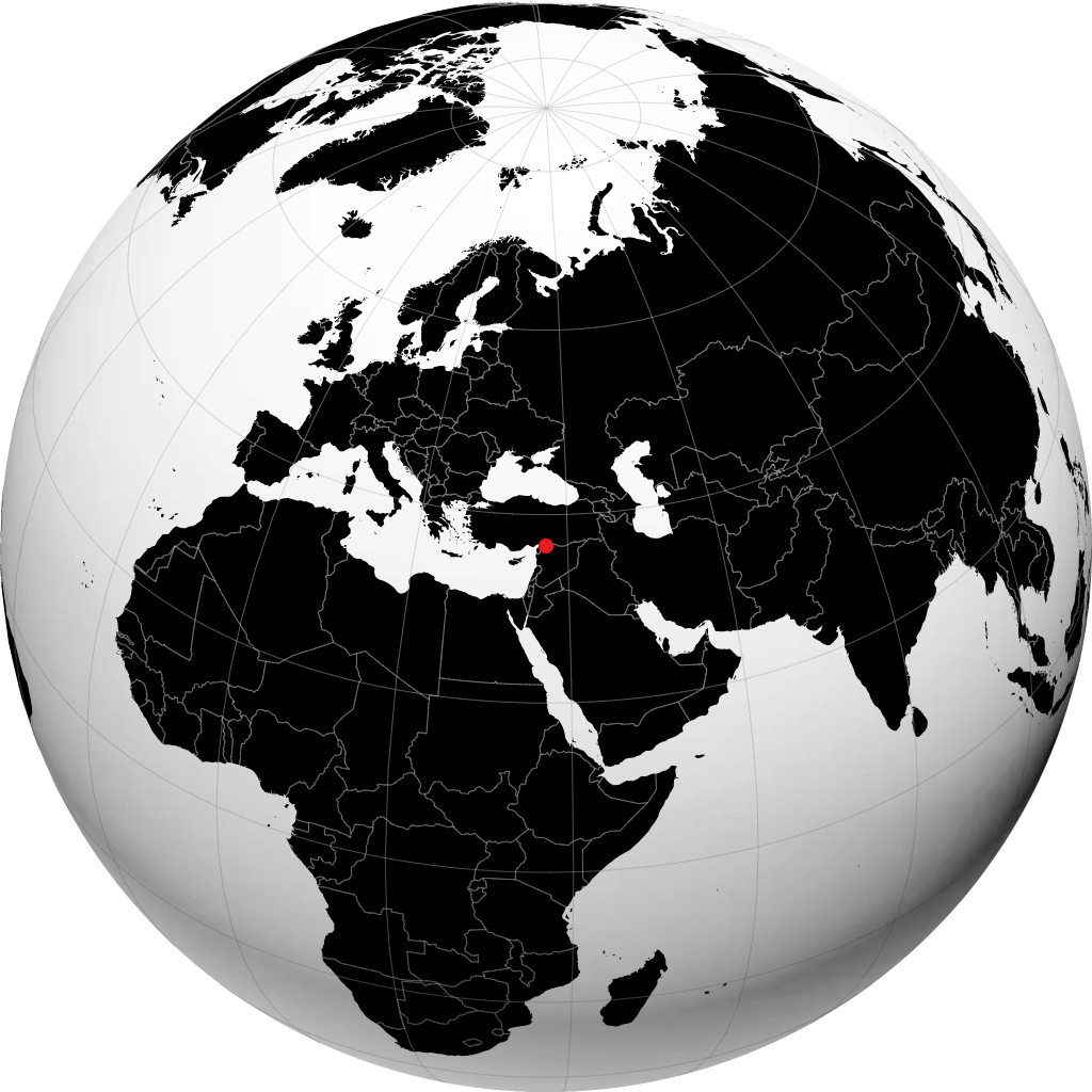 Kilis á hnöttnum