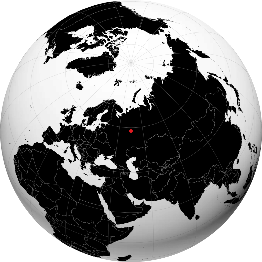 Kirovo-Chepetsk á hnöttnum