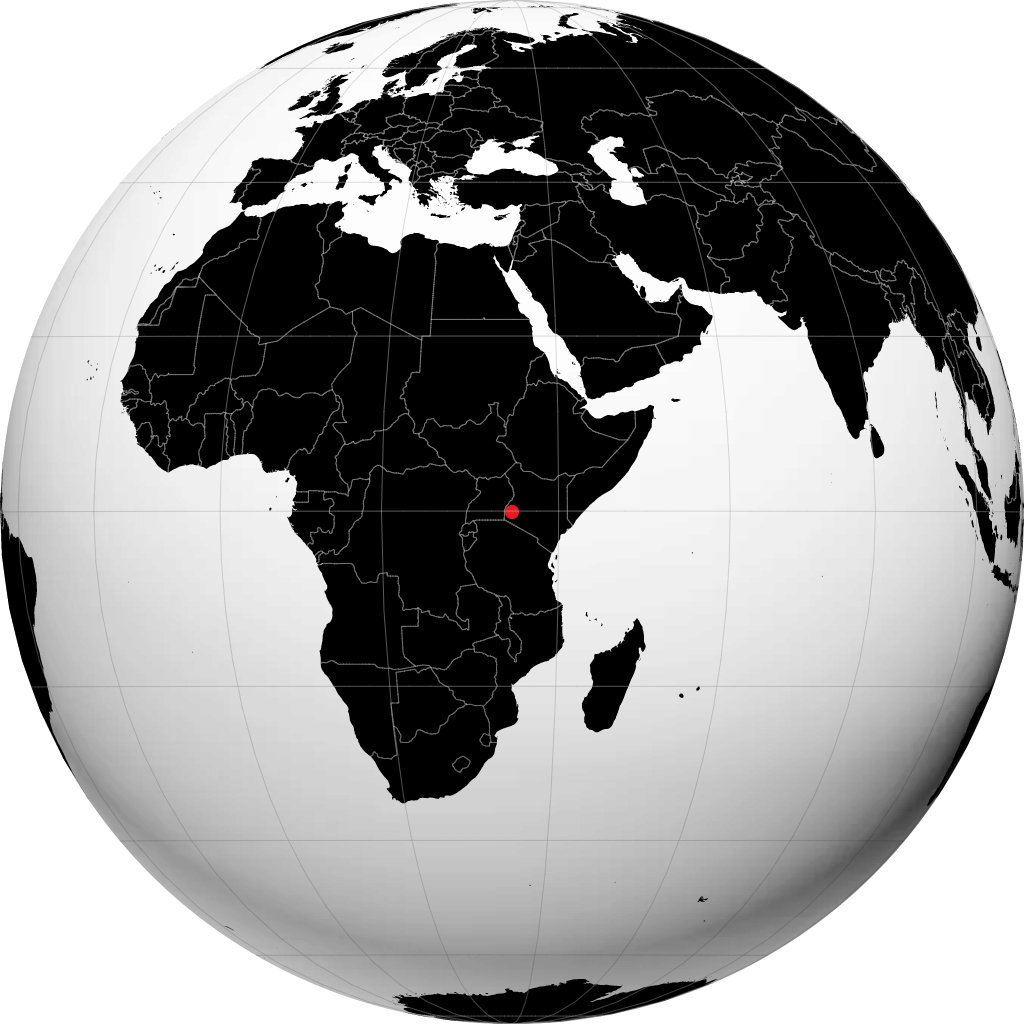 Kisumu á hnöttnum
