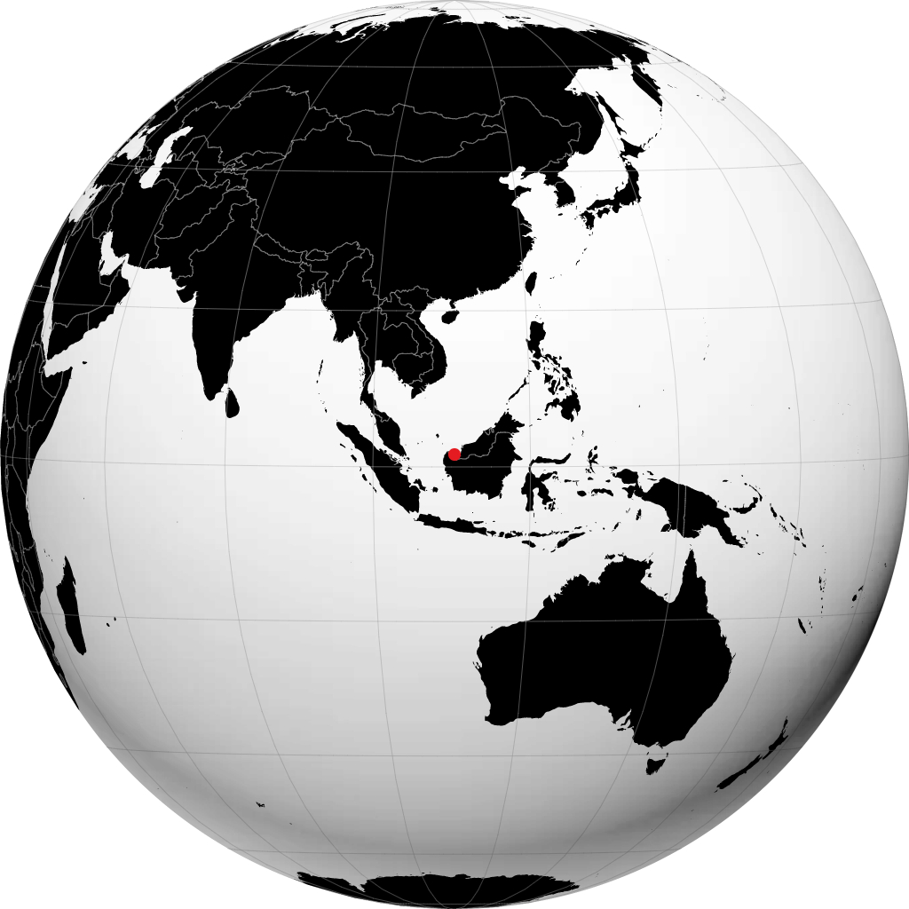 Kuching á hnöttnum