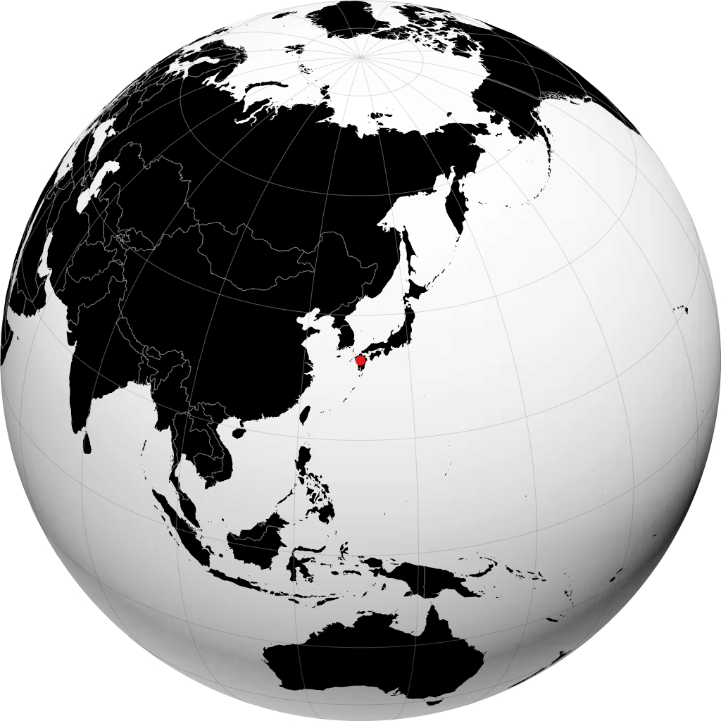 Kumamoto á hnöttnum