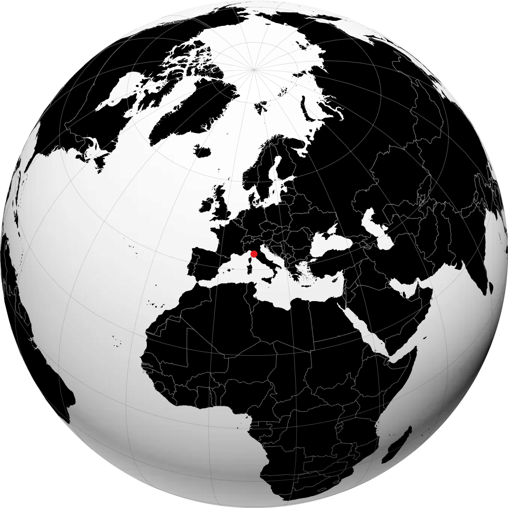 Livorno á hnöttnum