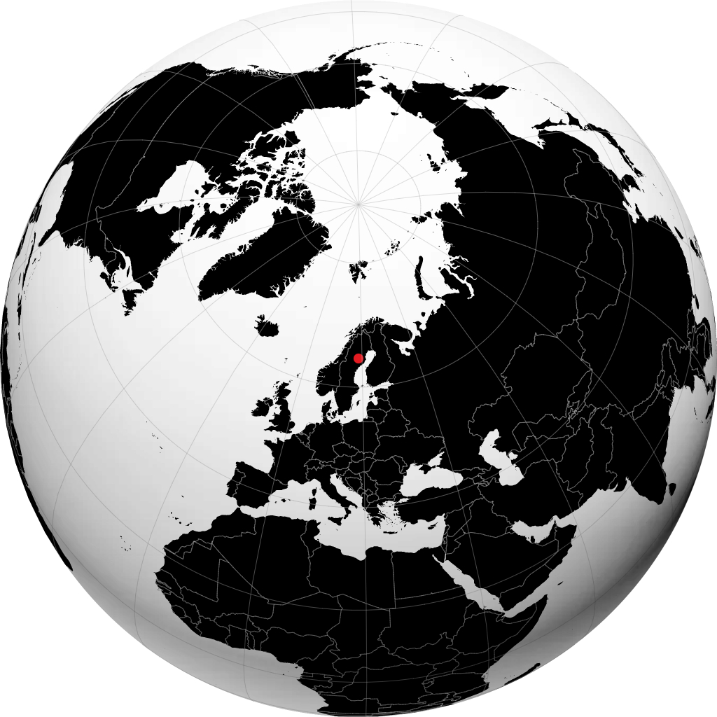 Lycksele á hnöttnum
