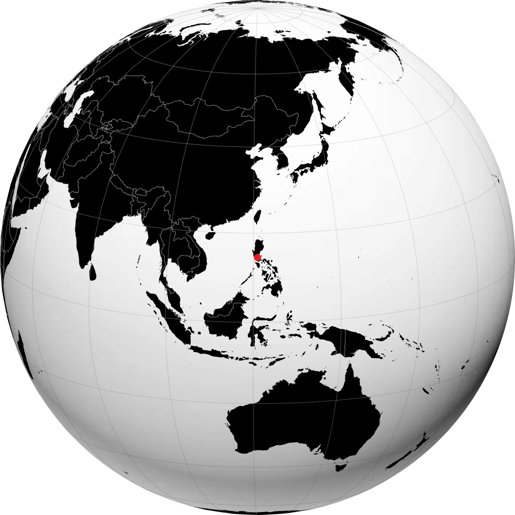 Manila á hnöttnum