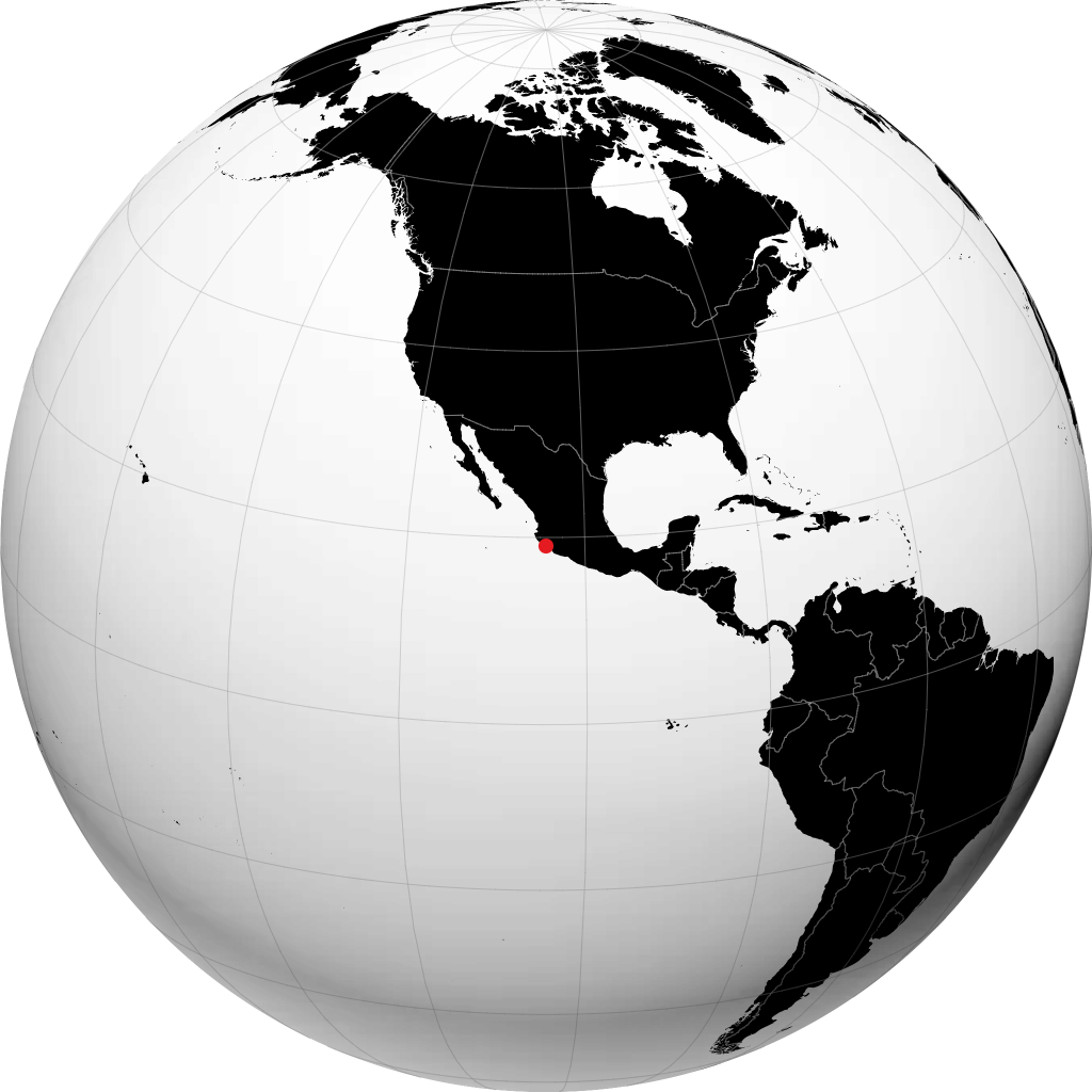 Manzanillo á hnöttnum