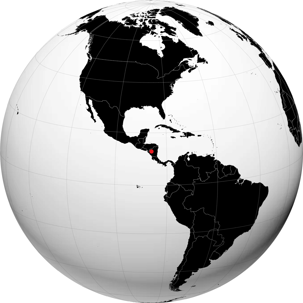 Matagalpa á hnöttnum