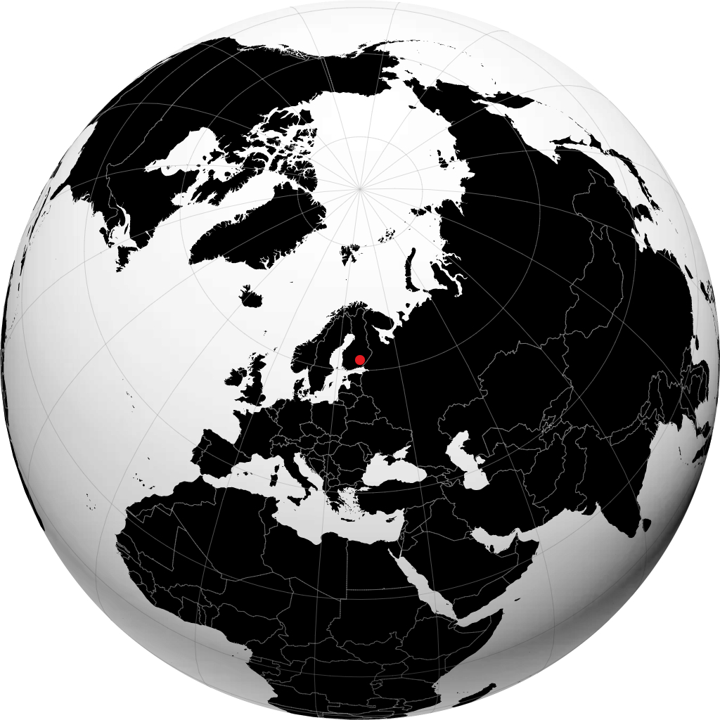 Mikkeli á hnöttnum