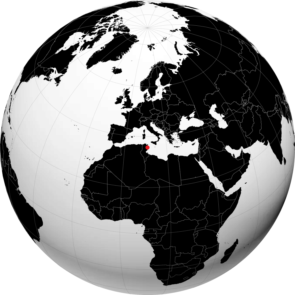 Monastir á hnöttnum