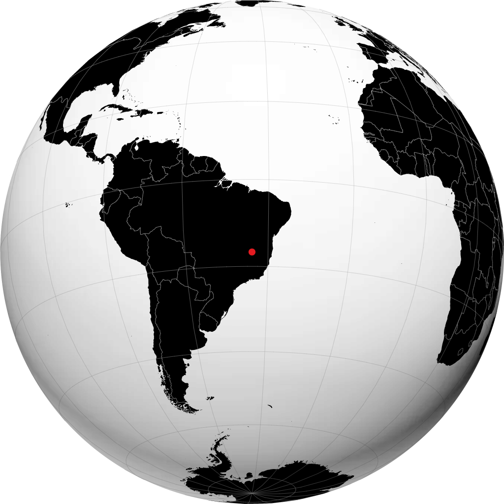 Montes Claros á hnöttnum
