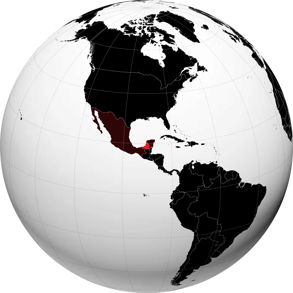 Campeche fylki á hnöttnum