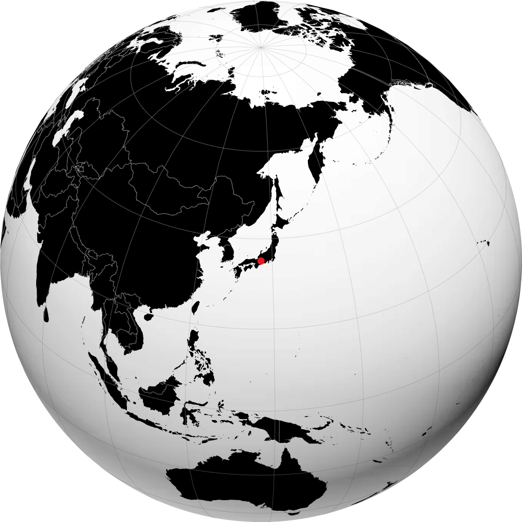 Nagoya á hnöttnum