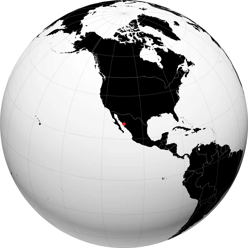 Navojoa á hnöttnum