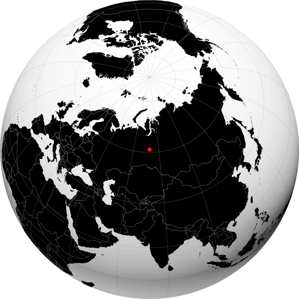 Nefteyugansk á hnöttnum