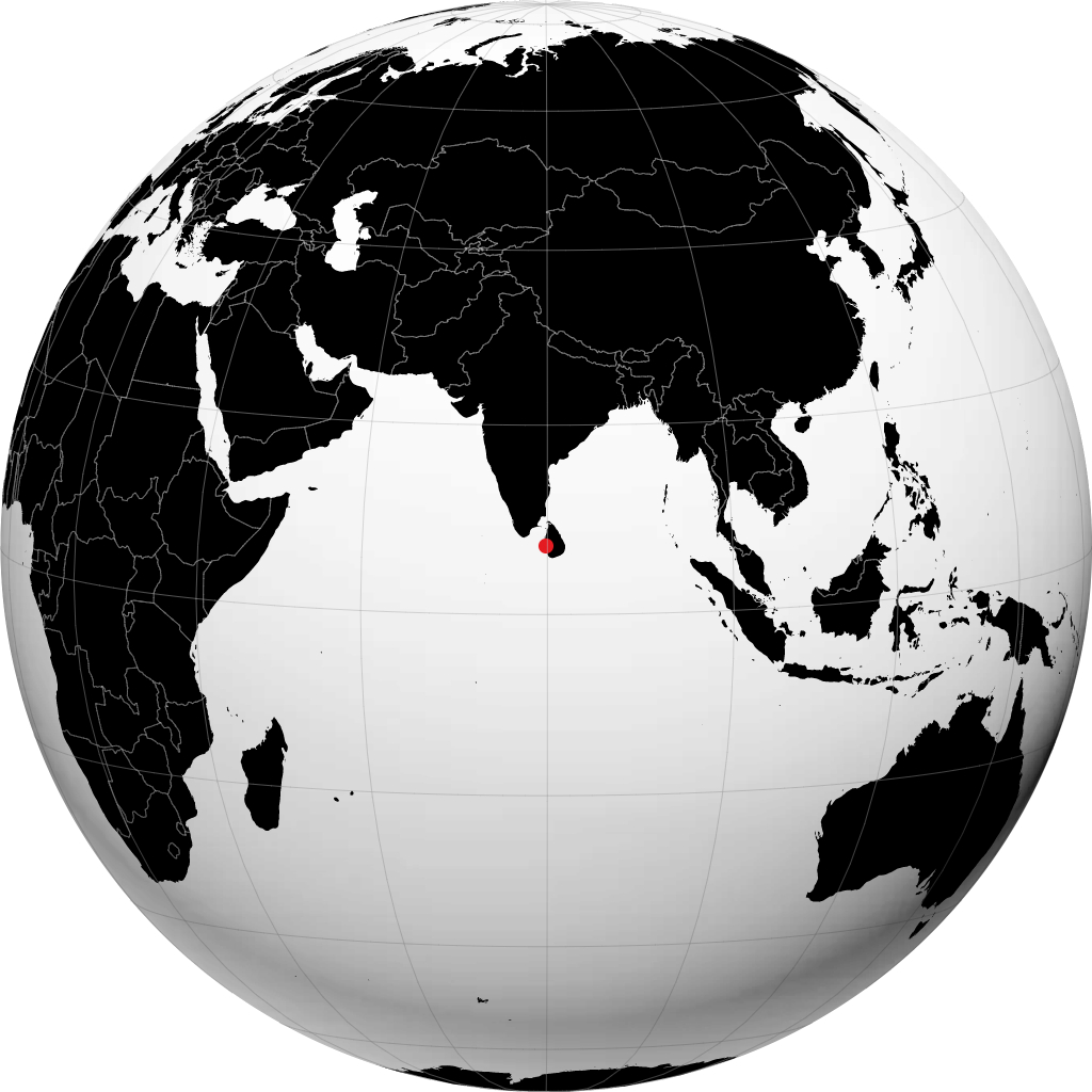 Negombo á hnöttnum