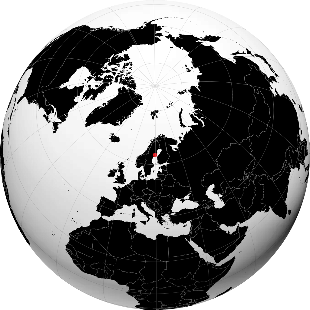 Nordmaling á hnöttnum