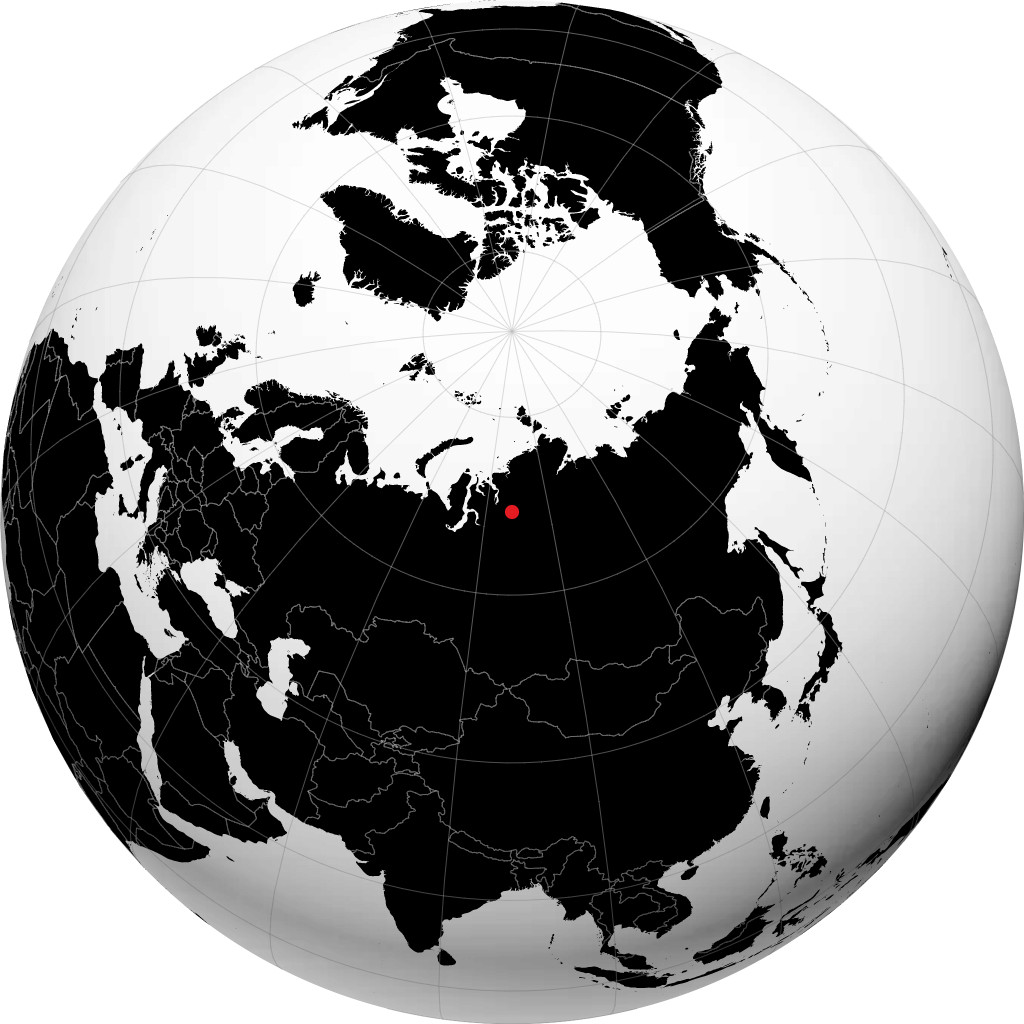 Norilsk á hnöttnum