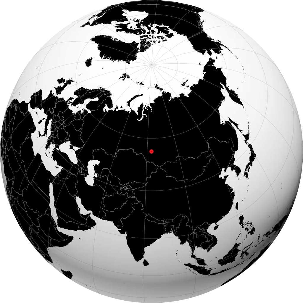 Novosibirsk á hnöttnum