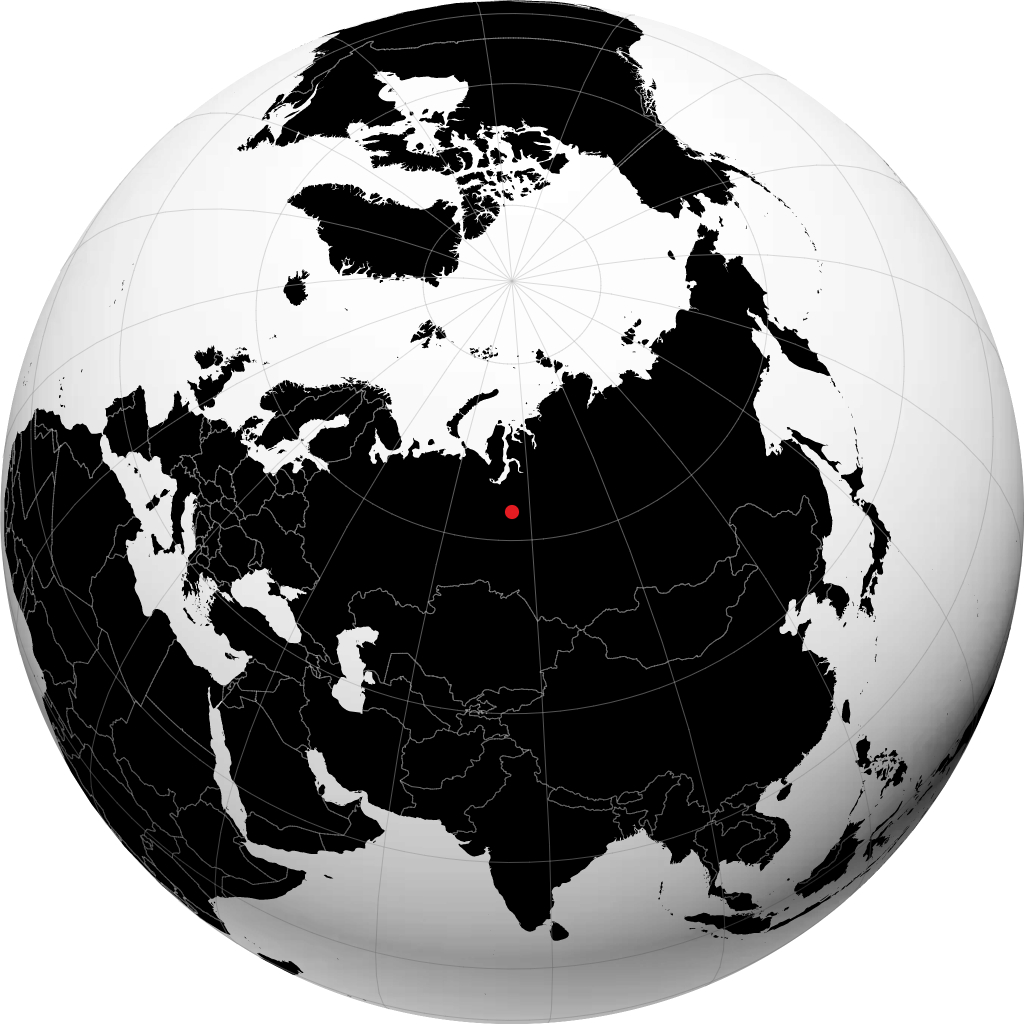 Noyabrsk á hnöttnum