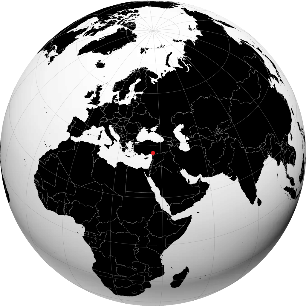 Osmaniye á hnöttnum