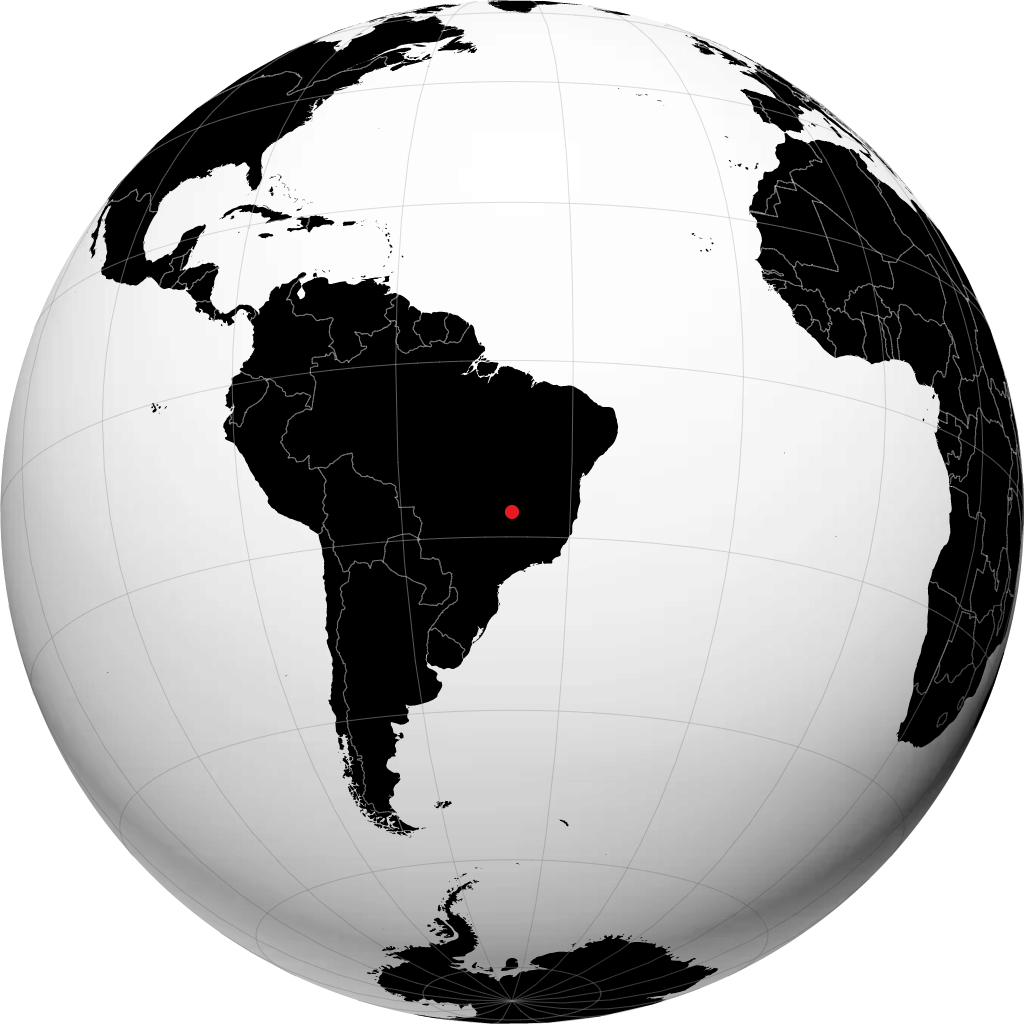 Paracatu á hnöttnum