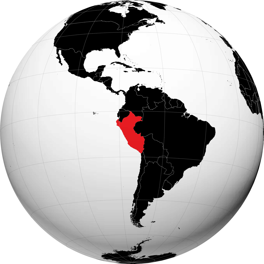 Perú á hnöttnum