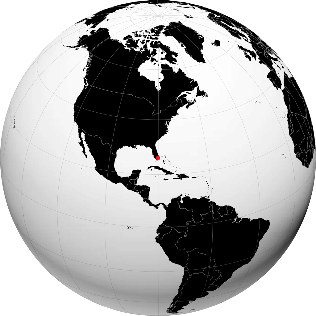 Pembroke Pines á hnöttnum