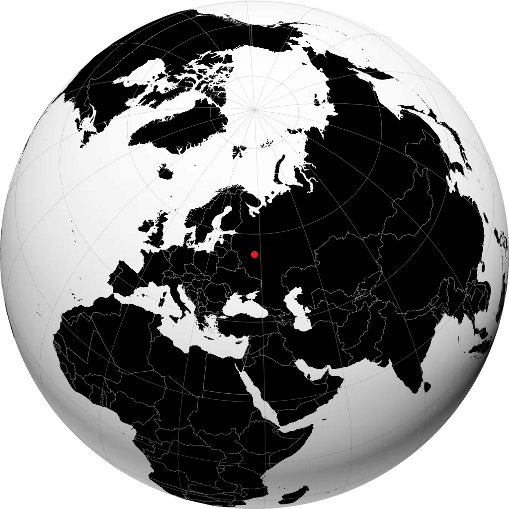 Podolsk á hnöttnum