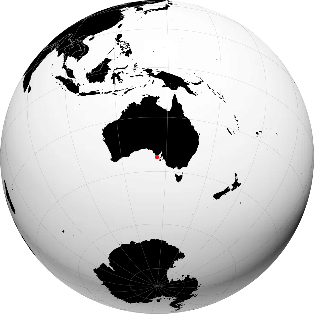Port Lincoln á hnöttnum