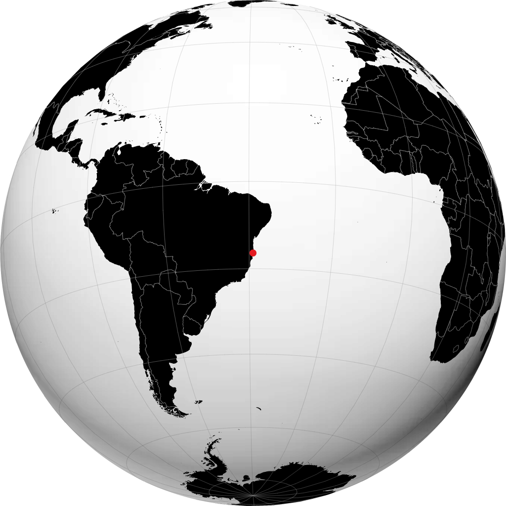 Porto Seguro á hnöttnum