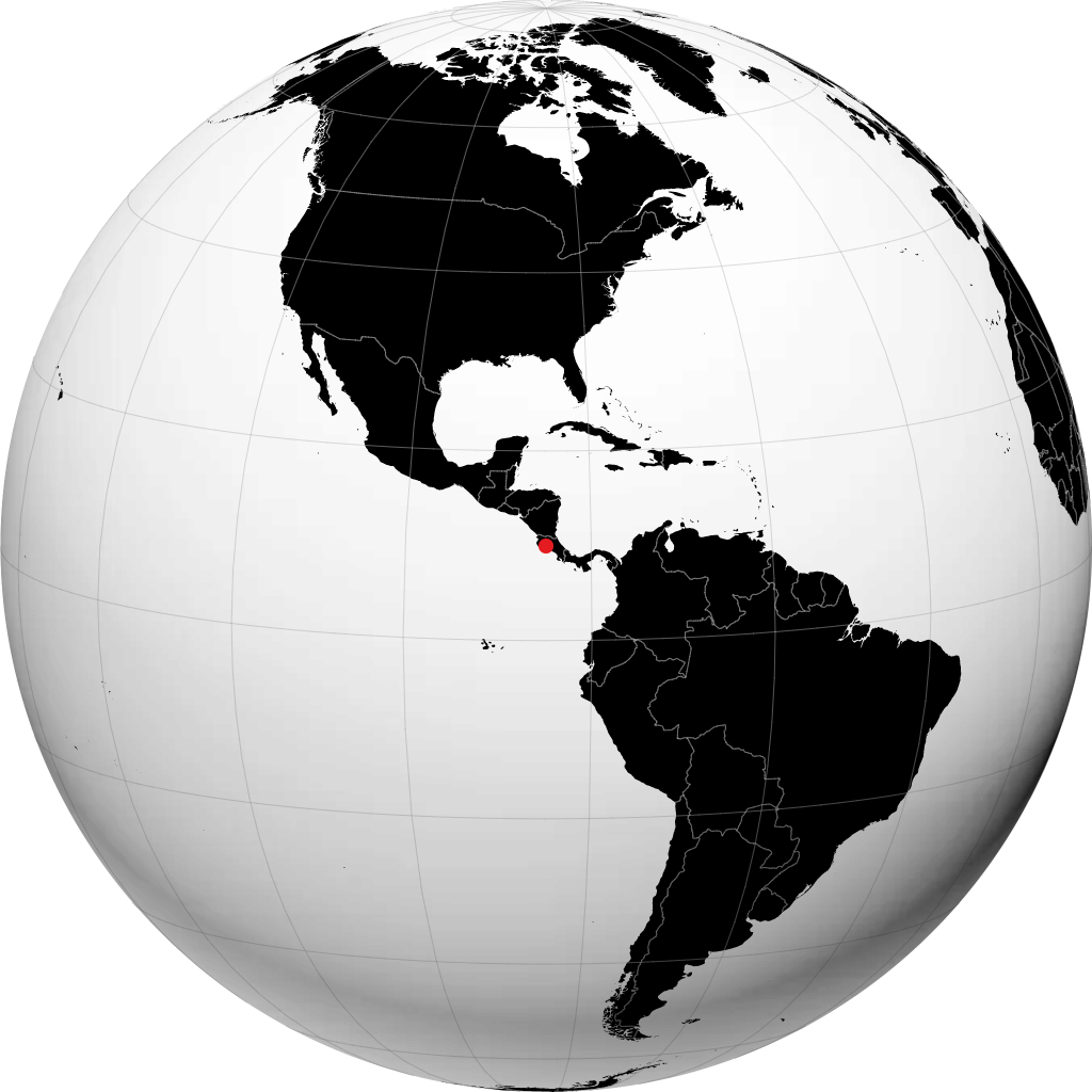 Puntarenas á hnöttnum