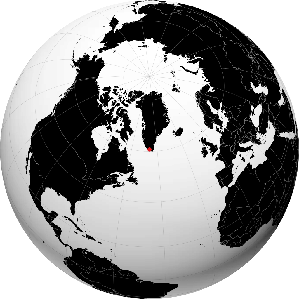 Qaqortoq á hnöttnum