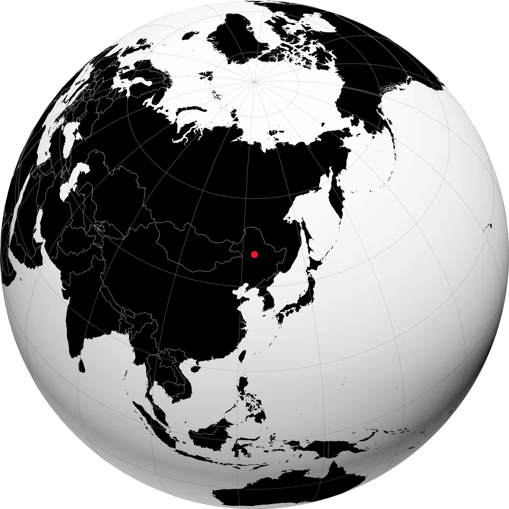 Qiqihar á hnöttnum