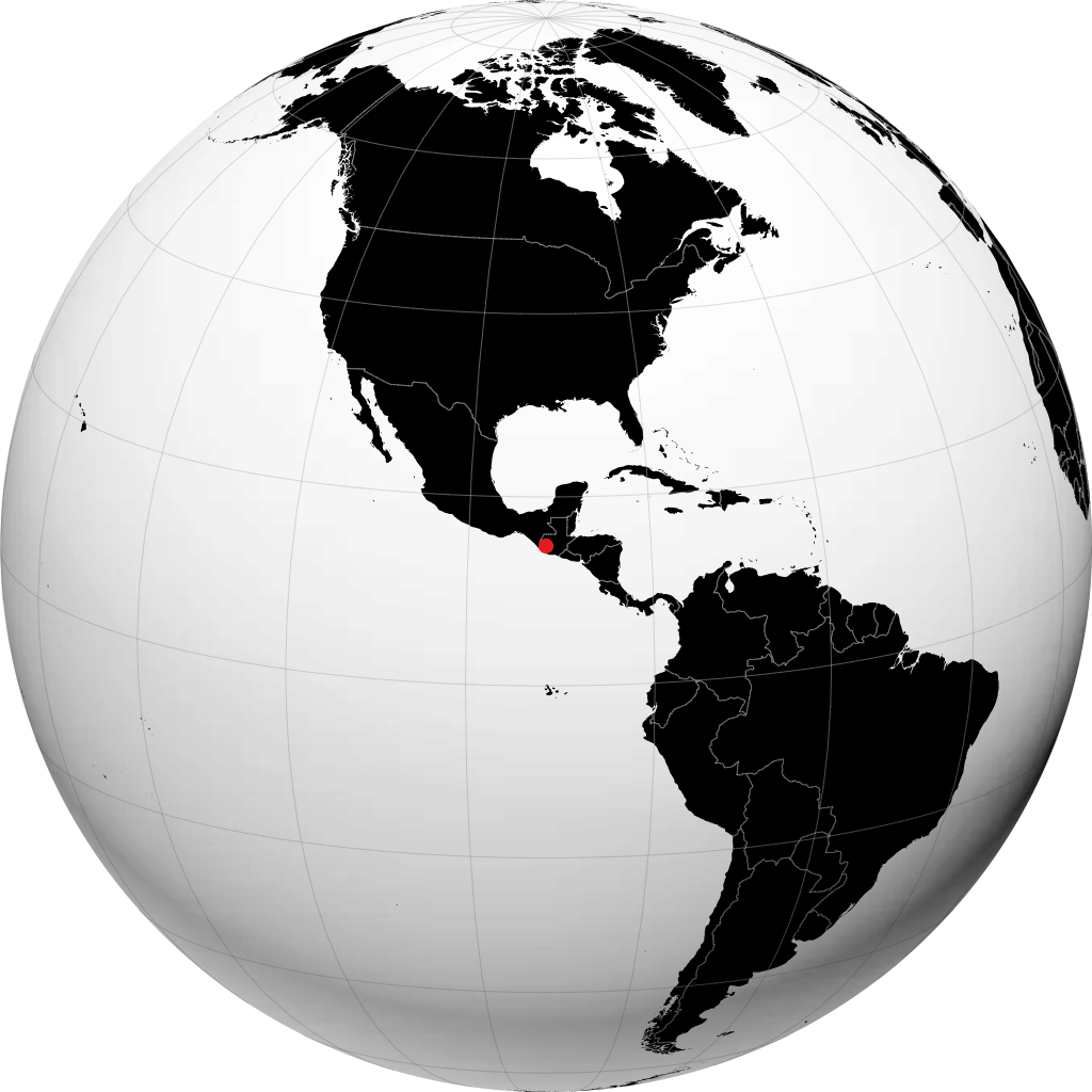Quetzaltenango á hnöttnum