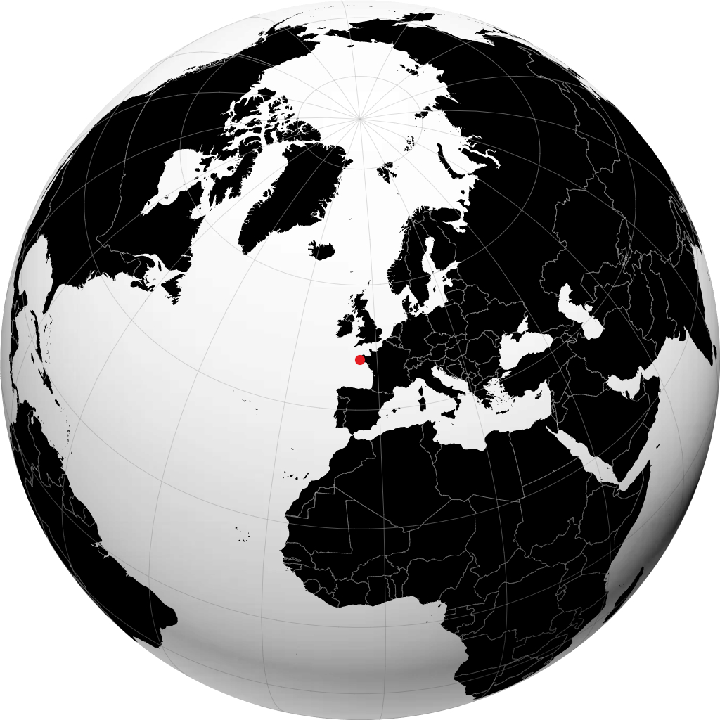 Quimper á hnöttnum