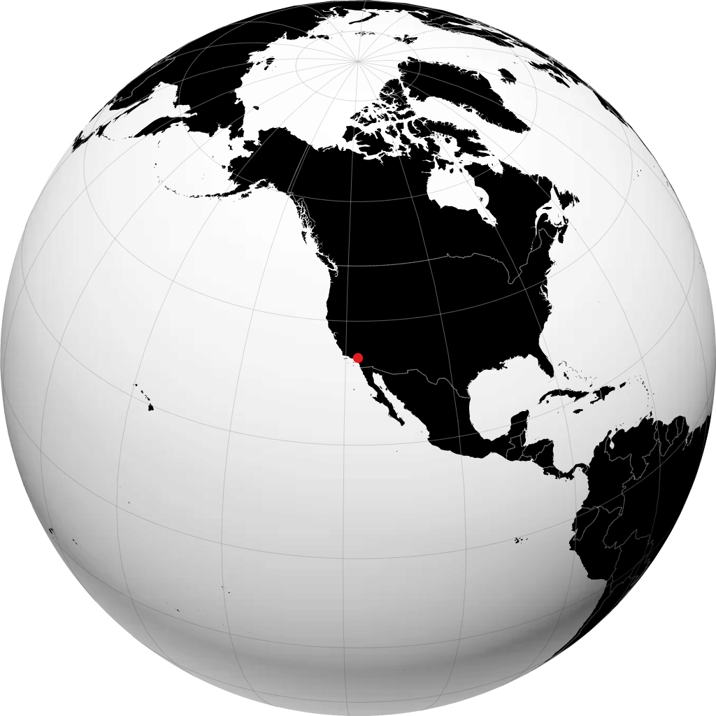 Rancho Cucamonga á hnöttnum