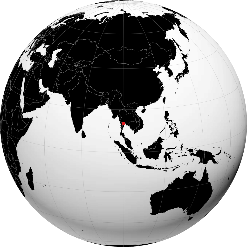 Ratchaburi á hnöttnum