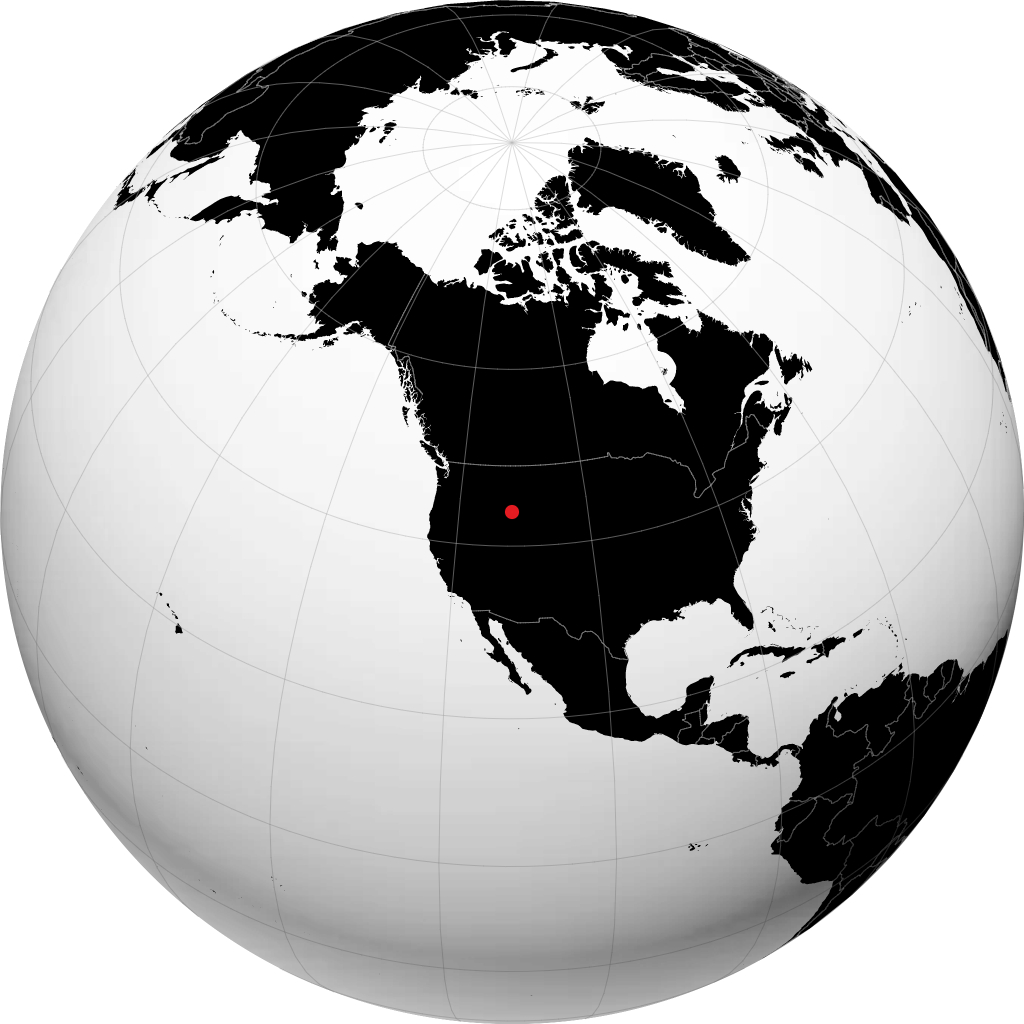 Rexburg á hnöttnum