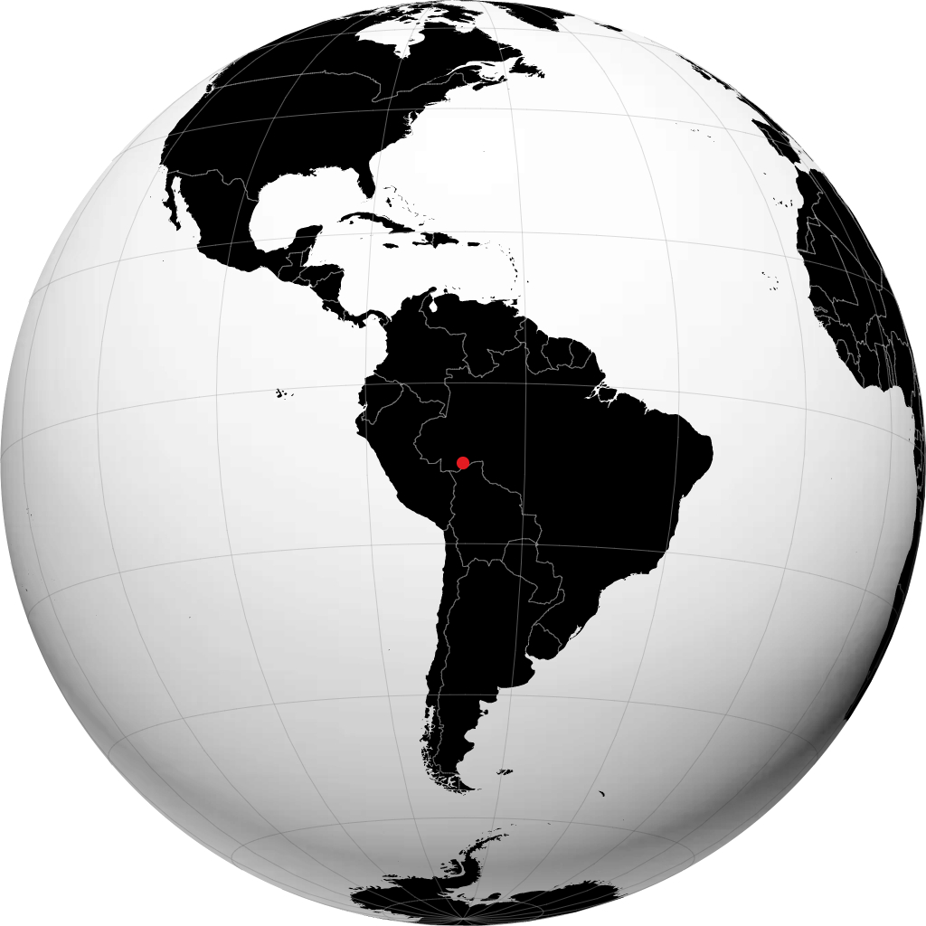 Rio Branco á hnöttnum