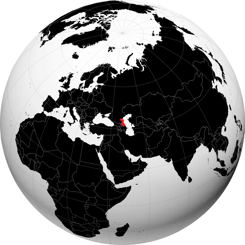 Dagestan á hnöttnum