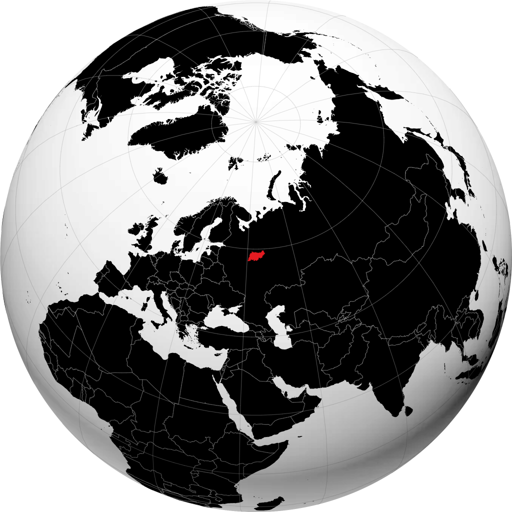 Kostromskaya Oblast' á hnöttnum