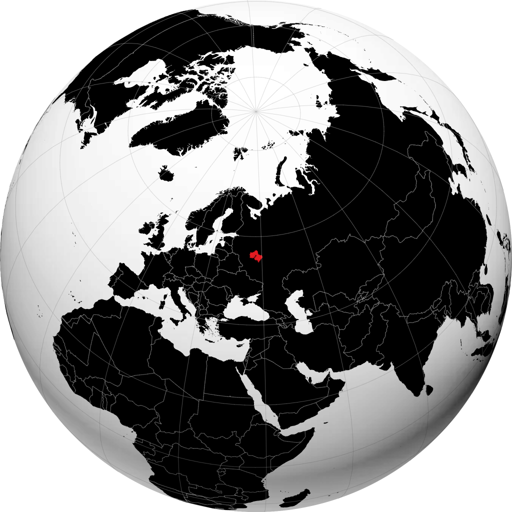 Moskovskaya Oblast' á hnöttnum