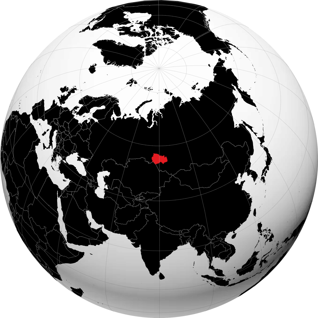 Novosibirskaya Oblast' á hnöttnum