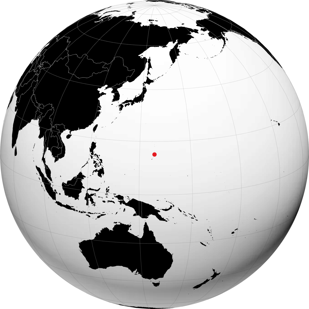 Saipan á hnöttnum
