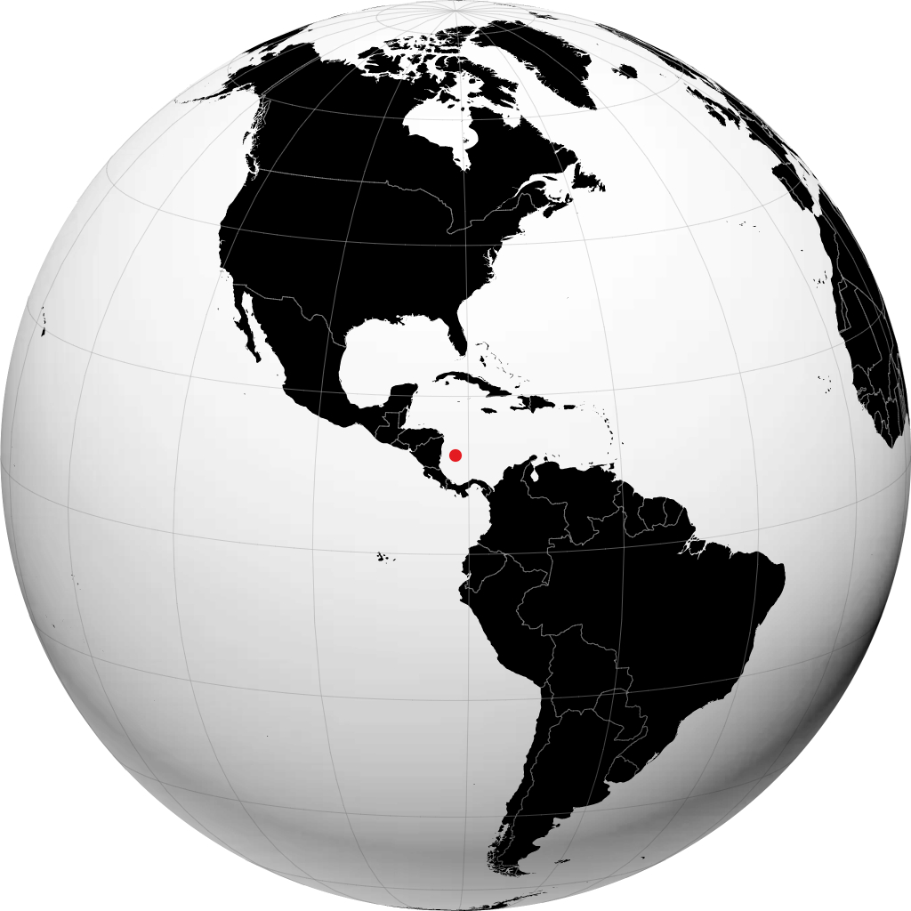 San Andrés á hnöttnum